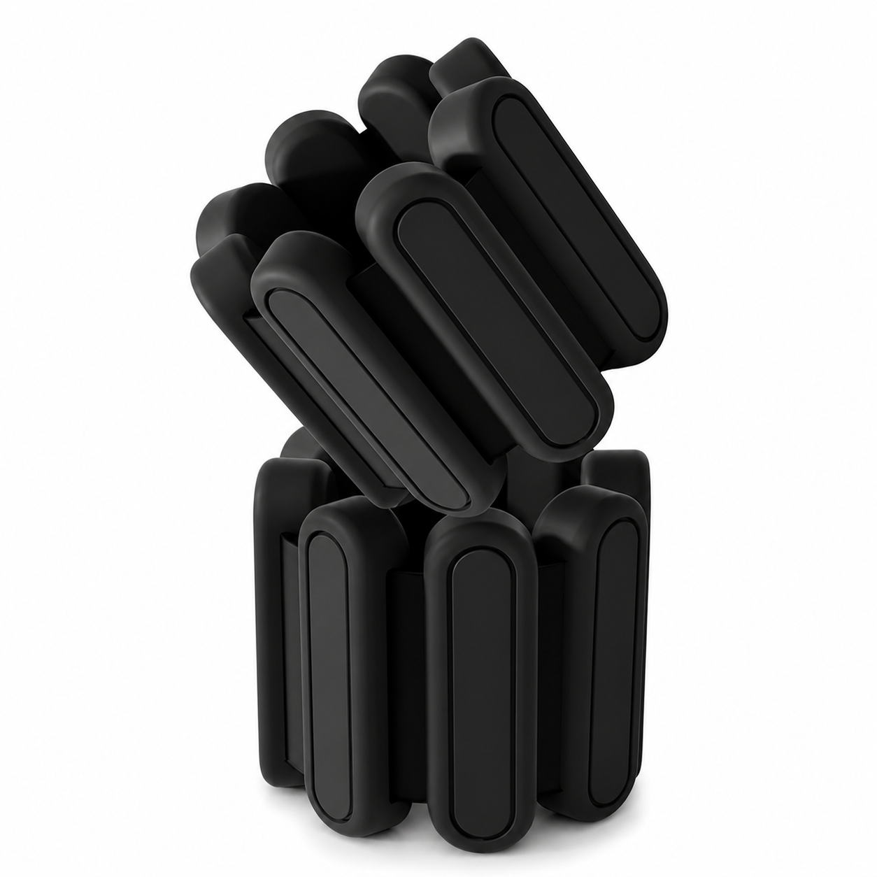 Adjustable Wrist & Ankle Weights - Black