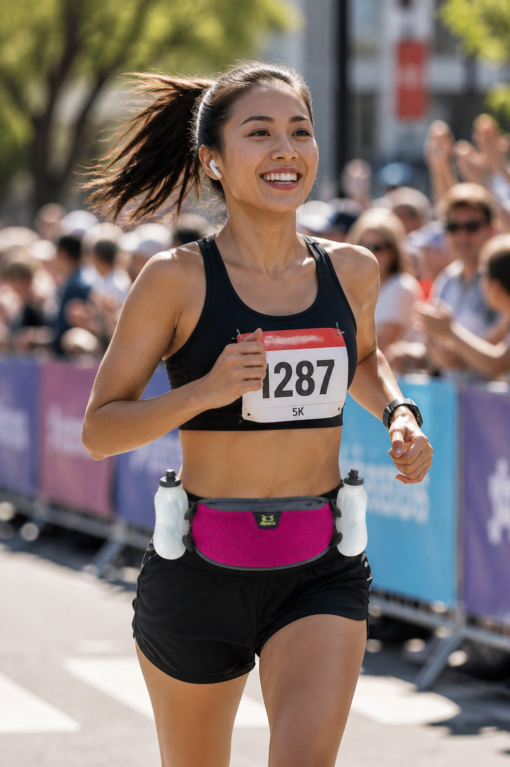 Endurance Hydration Belt (Dual Bottle Running Belt)
