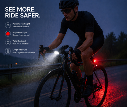 NightBeam Pro Bike Light Set