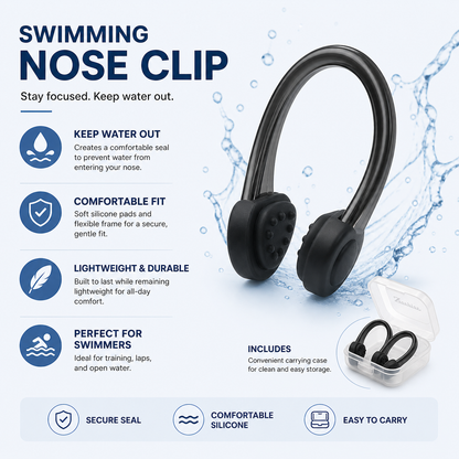 Caelora Waterproof Swimming Nose Clips