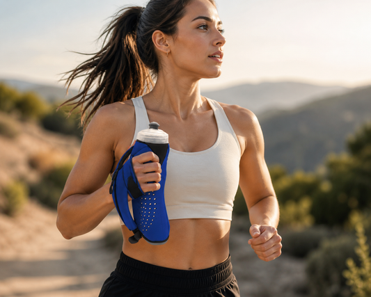Handheld Running Bottle – 20 oz Hydration Grip