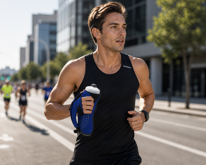 Handheld Running Bottle – 20 oz Hydration Grip