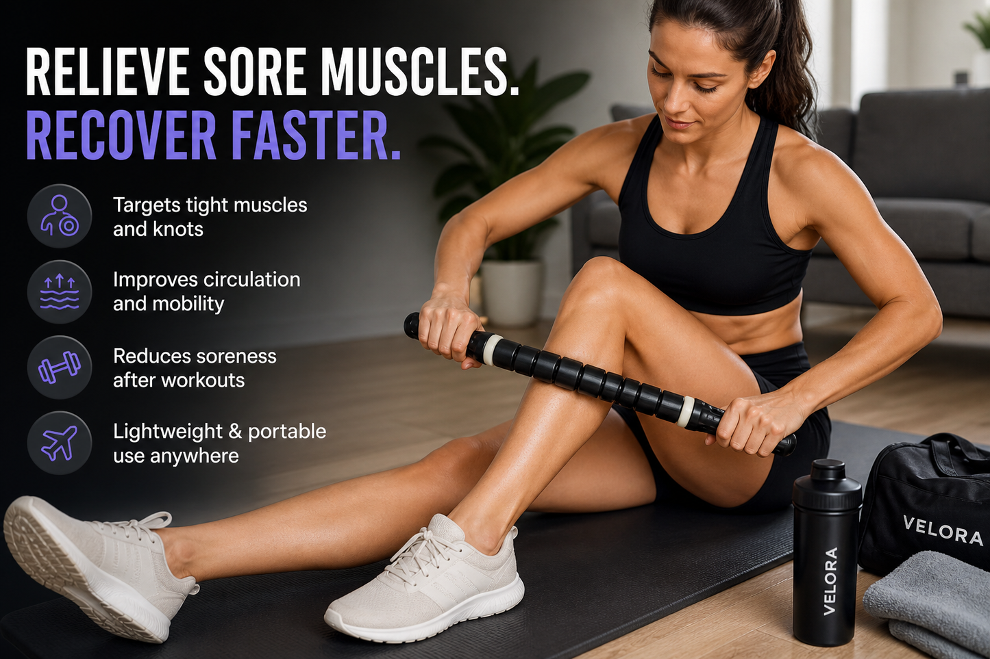 Deep Tissue Muscle Roller Stick